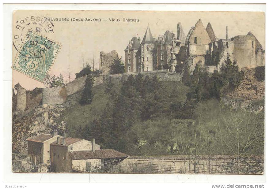 7951 Bressuire Vieux Chateau . O. Anirenoque ? Tabac . - Bressuire