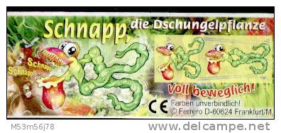 Schnapp Die Dschungelpflanze + BPZ - Ü-Ei