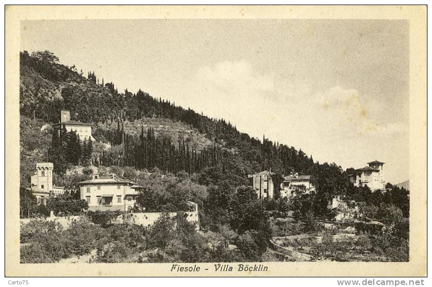 ITALIE - FIESOLE - Villa Böcklin - Firenze