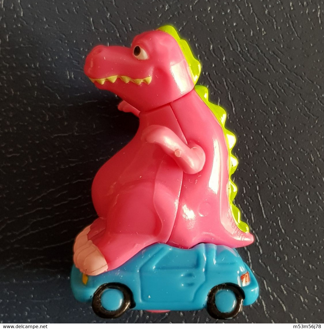 Dino Taxi 2003 - Dino Auf Blauen Auto Ohne BPZ - Maxi (Kinder-)