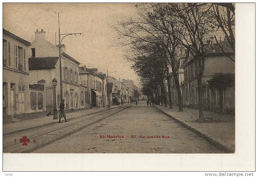 ST MAURICE - La Grande Rue. - Saint Maurice