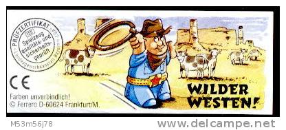 Ü-Ei- Wilder Westen - Cowboy Incl. BPZ - Maxi (Kinder-)