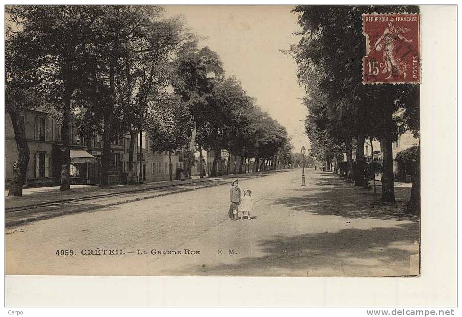CRETEIL - La Grande Rue. - Creteil