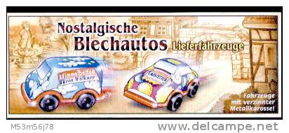 Nostalgische Blechautos -  Lieferfahrzeug + BPZ - Maxi (Kinder-)