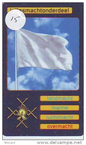 TELEFOONKAART SFOR (15) NETHERLANDS FL 50,00 Soldiers On Mission LIMITED EDITION - Leger