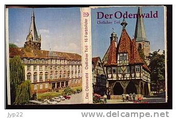 Joli Petit Carnet 16 Vues Allemagne Hesse Der Odenwald - Odenwald