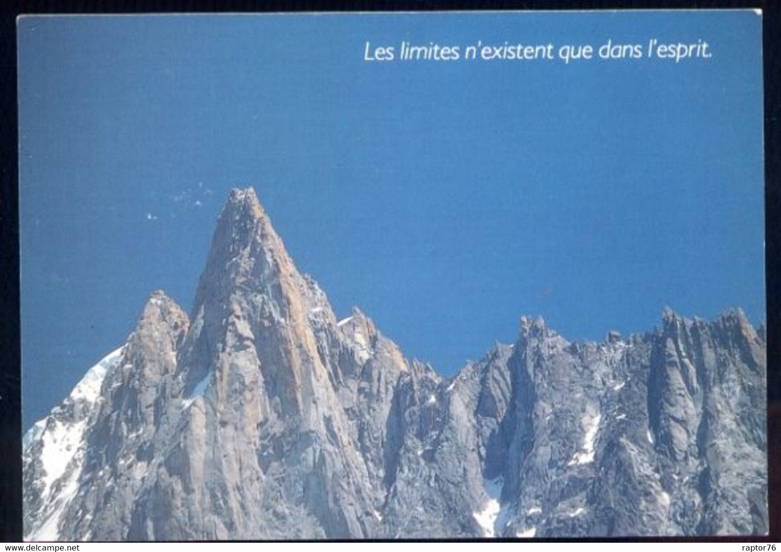 CPM  Un Regard Sur La Montagne Citation De ??? - Rhône-Alpes