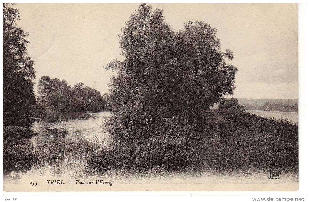 78 TRIEL SUR MER Vue Sue L'Etang - Triel Sur Seine