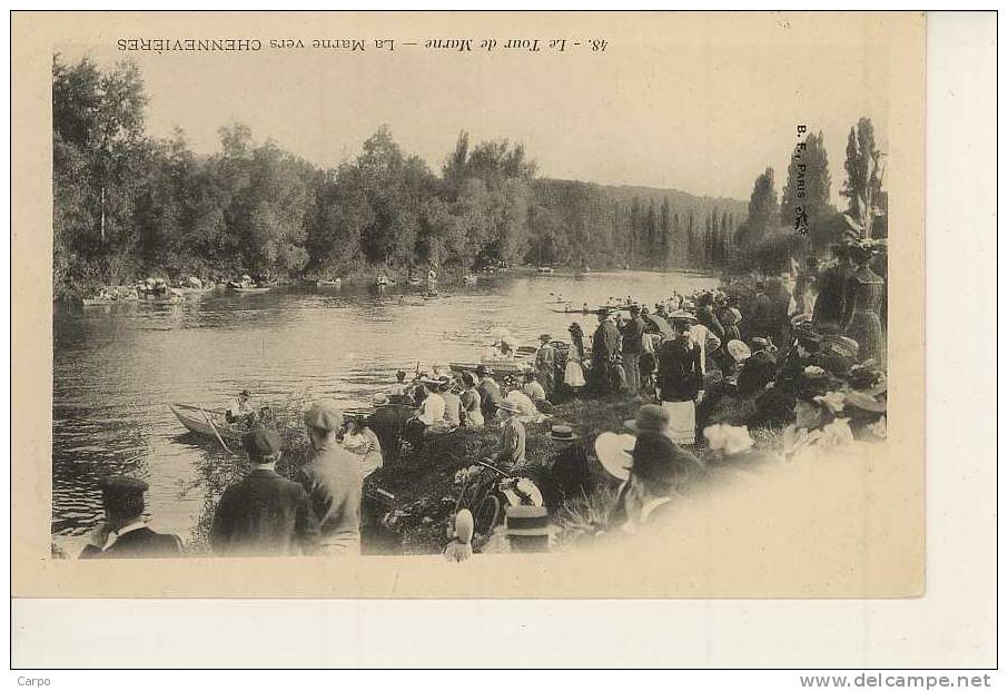 Le Tour De Marne - La Marne Vers Chennevieres. - Chennevieres Sur Marne