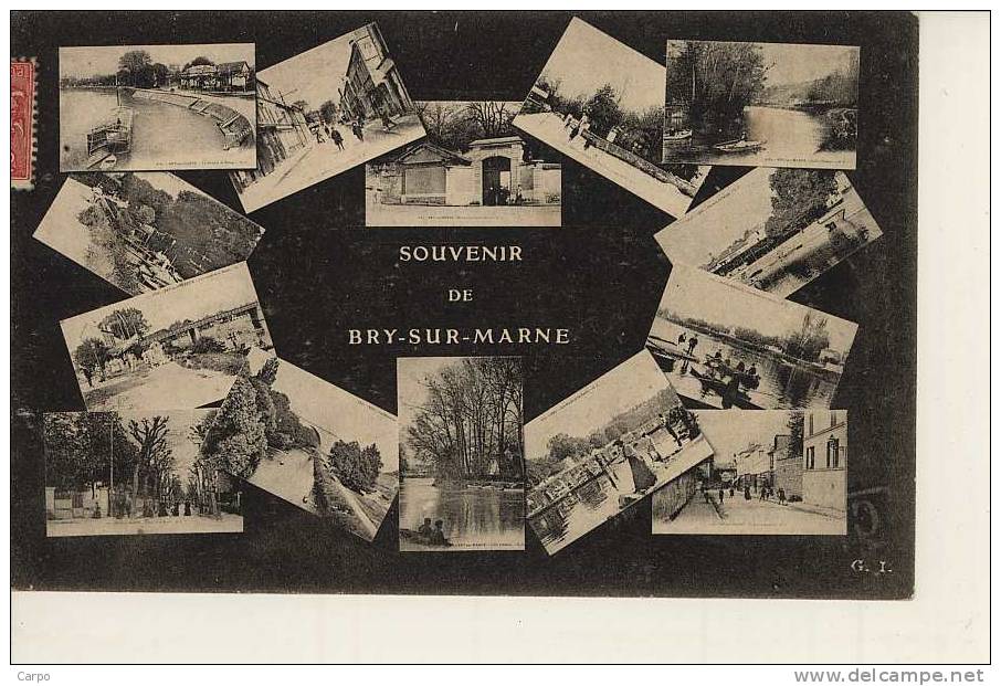 Souvenir De BRY-SUR-MARNE.. - Bry Sur Marne