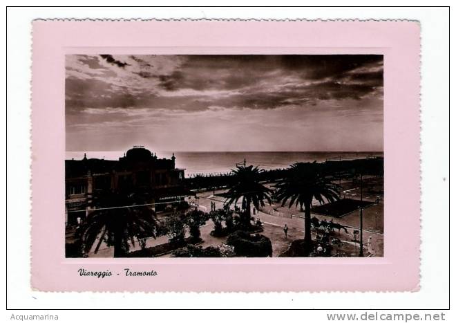 VIAREGGIO - Tramonto - Cartolina FG 1964 - Viareggio