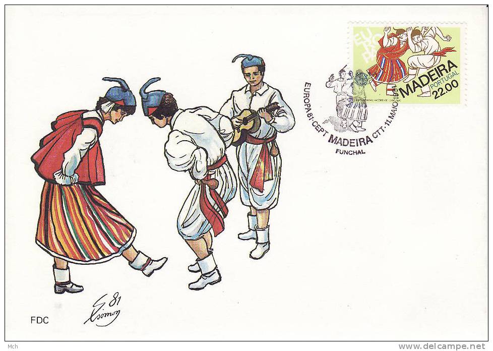 FDC Madère - 1981