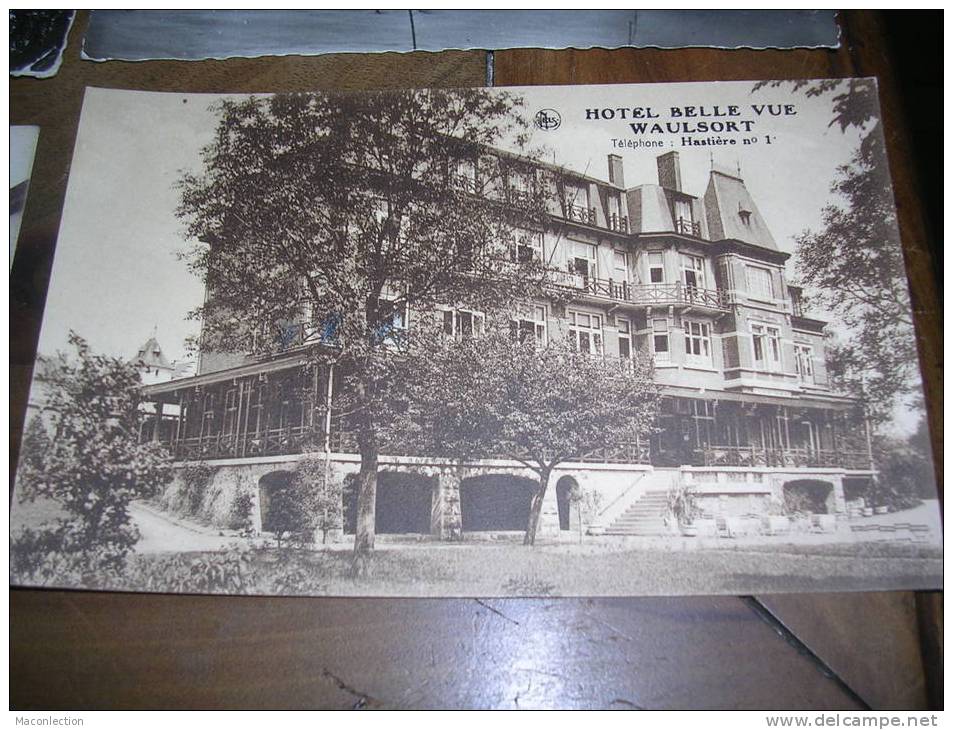 Hotel BELLE VUE WAULSORT  Telephon Astieres N°1 Edition COUNE - Hastiere