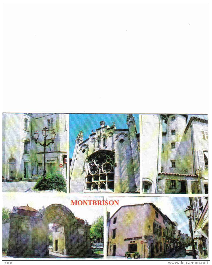 Carte Postale 42.  Montbrison  Aspects De La Ville Agence Manpower - Montbrison