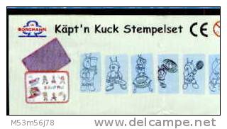 Fa. Borgmann - Käptn Kuck Stempelkissen Incl. Stempel + BPZ - Otros & Sin Clasificación