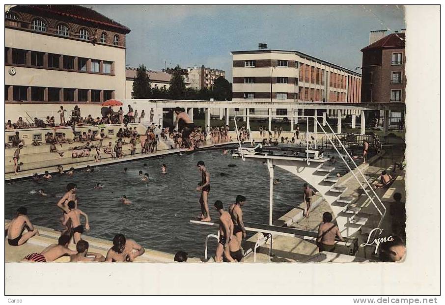 SAINT OUEN - La Piscine Municipale. - Saint Ouen