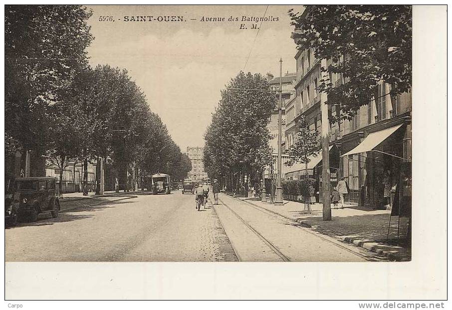 SAINT OUEN - Avenue Des Batignolles. - Saint Ouen