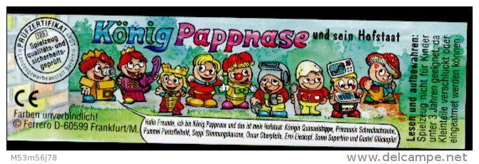 König Pappnase Und Sein Hofstaat 1999 -  Quasselstrippe + BPZ - Maxi (Kinder-)