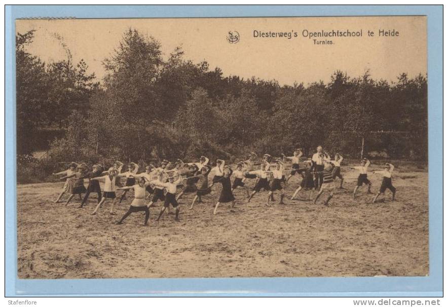 OPENLUCHTSCHOOL  TURNEN SPEL TE HEIDE TURNLES  RECREATION GYMNASTIQUE A HEIDE KALMTHOUT - Sonstige & Ohne Zuordnung