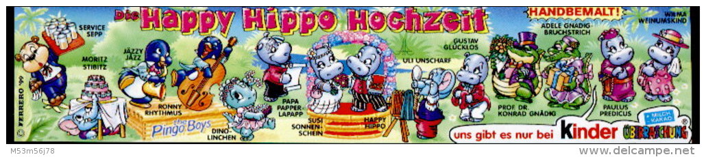 Happy Hippo Hochzeit 1999 - Ronny Rhythmus + BPZ - Maxi (Kinder-)