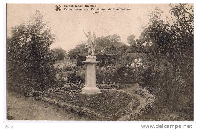 Nivelles Enfant Jesus   Ecole Normale Et Pensionnat De Demoisselles   Jardin - Nivelles