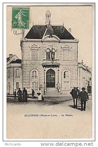 CPA 49 ALLONNES - La Mairie - Allonnes