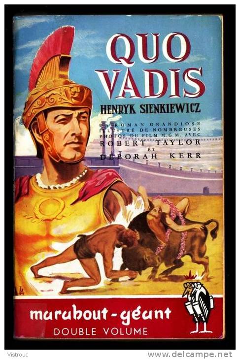 "QUO VADIS" - MARABOUT N° G 2 - Henryk SIENKIEWICZ - Historique