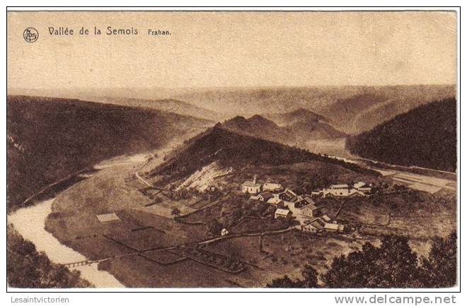 FRAHAN  LA SEMOIS VUE DE ROCHEHAUT - Bouillon