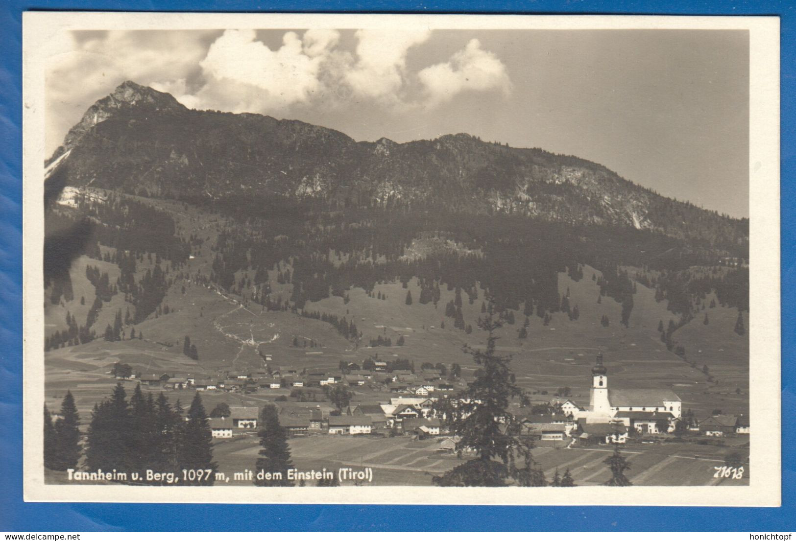Österreich; Tannheim; Foto Hugo Mauch; 1930 - Tannheim