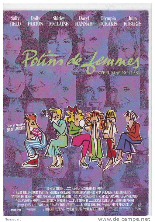 SUPERBE CPM..ILLUSTRATEUR..L´AFFICHE DU FILM "POTINS DE FEMMES" DE HERBERT ROSS.. - Afiches En Tarjetas