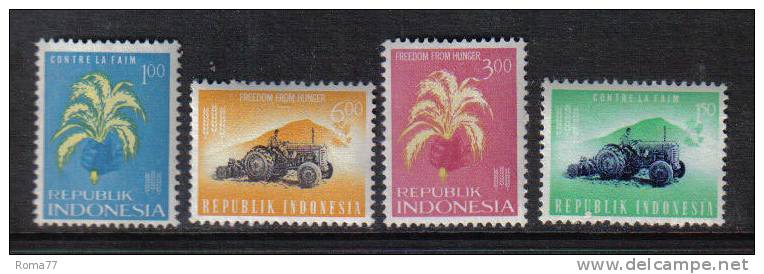 PC341 - INDONESIA , Yvert N. 326/329  *** Fame - Indonesia