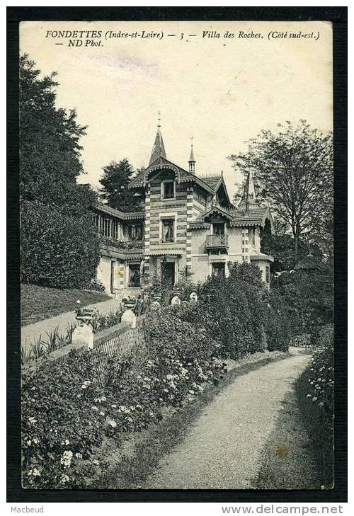 37 - FONDETTES - Villa Des Roches - Fondettes