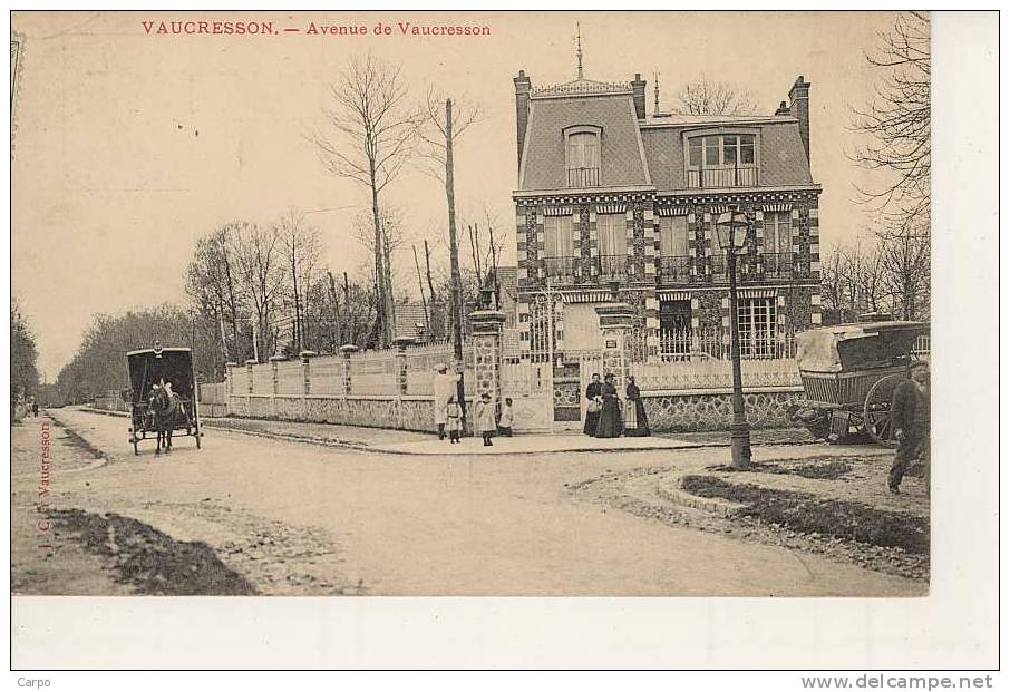 Avenue De Vaucresson. - Vaucresson