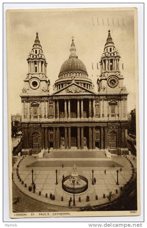 ENGLAND  LONDON  St Paul's Cathedral - St. Paul's Cathedral