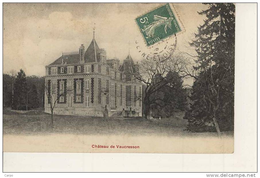 Chateau De Vaucresson. - Vaucresson