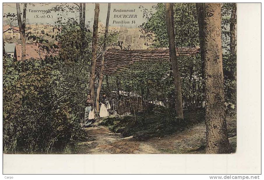 VAUCRESSON.-Restaurant BOURCIER Pavillon 14. - Vaucresson