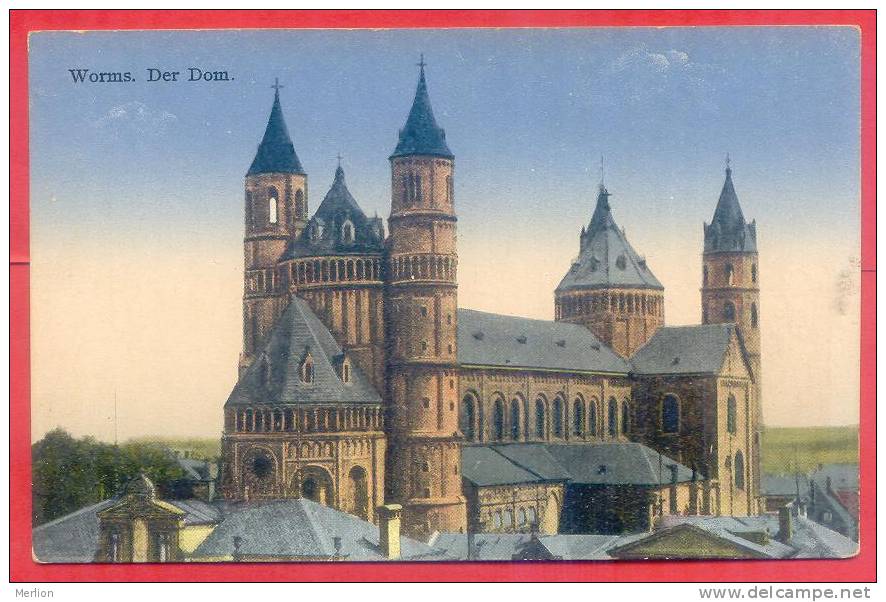 Worms Der Dom  1910-  DI2014 - Worms