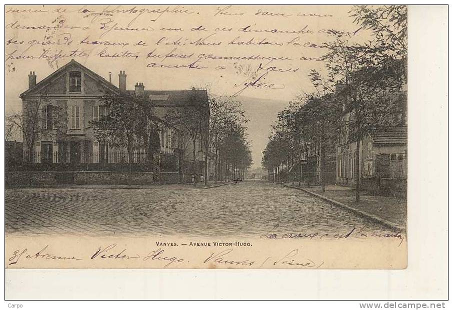 VANVES.-Avenue Victor-Hugo. - Vanves