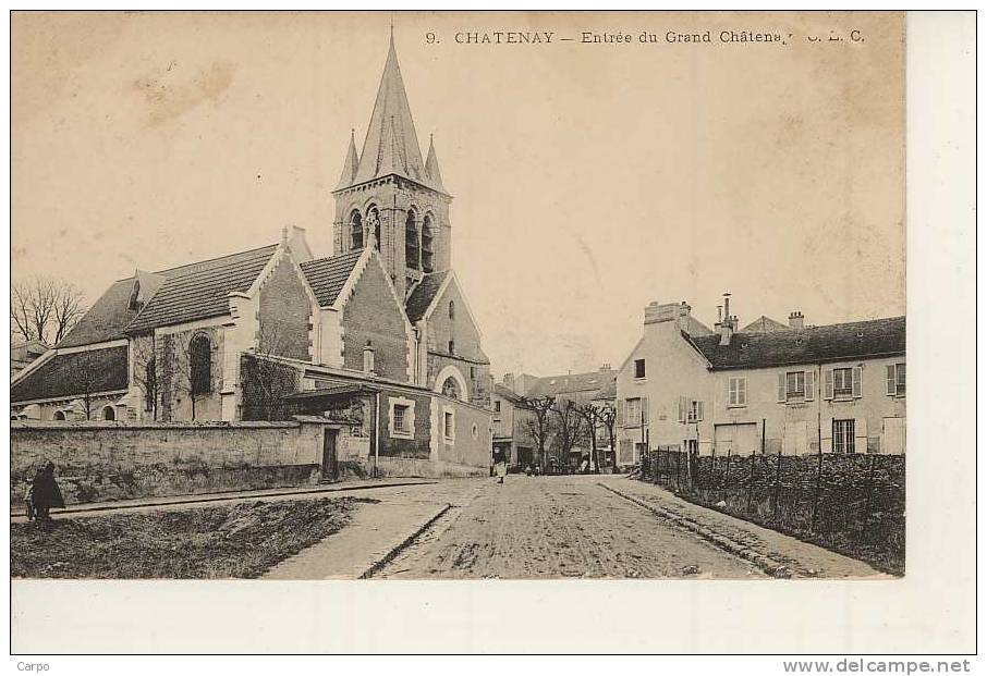 CHATENAY-MALABRY - Entrée Du Grand Châtenay - Chatenay Malabry