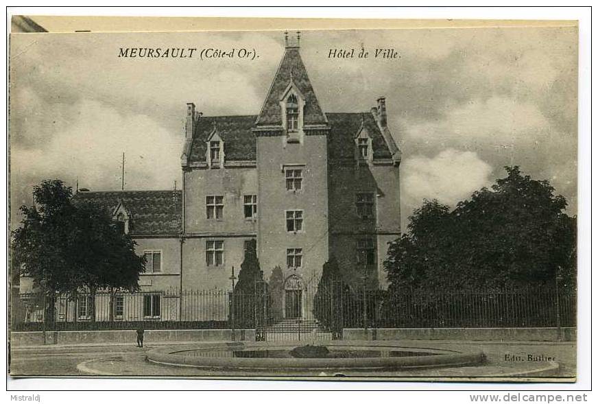 CPA Neuve - Meursault - Hôtel De Ville - Meursault