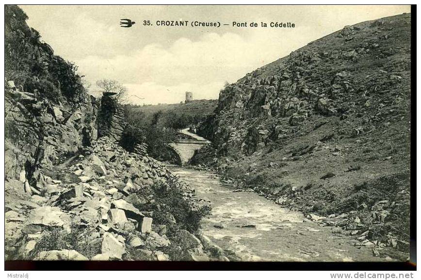 CPA Neuve - Crozant - Pont De La Cédelle - Crozant