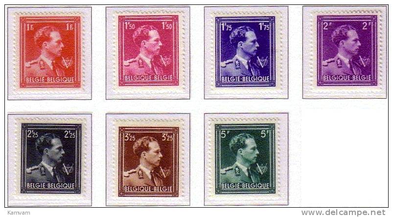 België Belgique 690/96 Nsch Mnh Cote 11.50 Euro - Unused Stamps