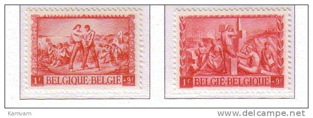 België Belgique 699/700 Nsch Mnh Cote 3.20 Euro - Ongebruikt