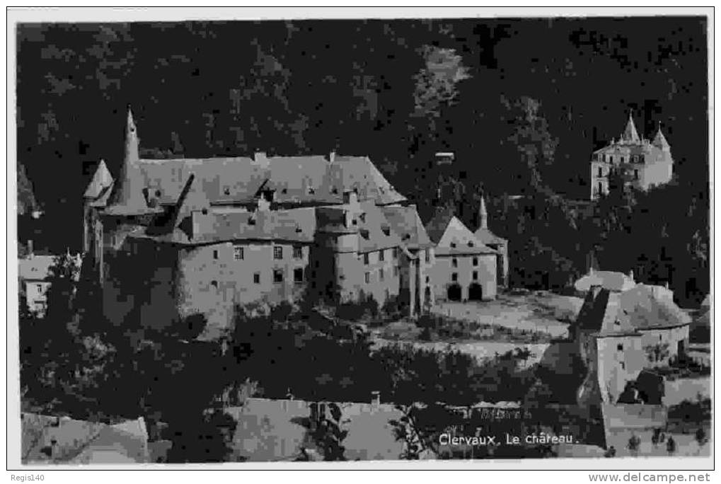 CLERVAUX, Le Château (ancienne Vue) - Clervaux
