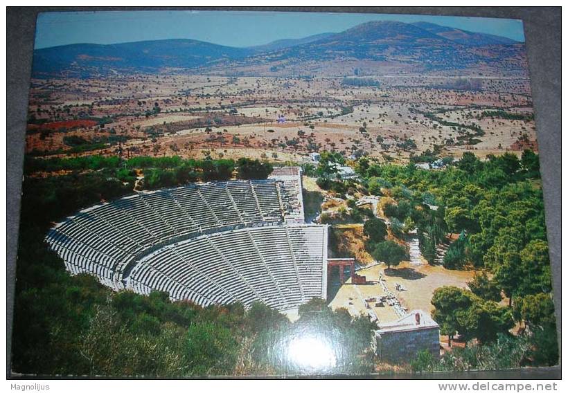Greece,Epidaurus,Ancient Theatre,postcard - Grecia