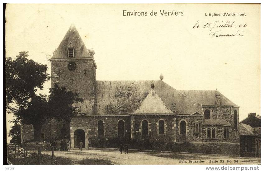 Andrimont ( Environs De Verviers ) - L'Eglise - 1906 - Dison