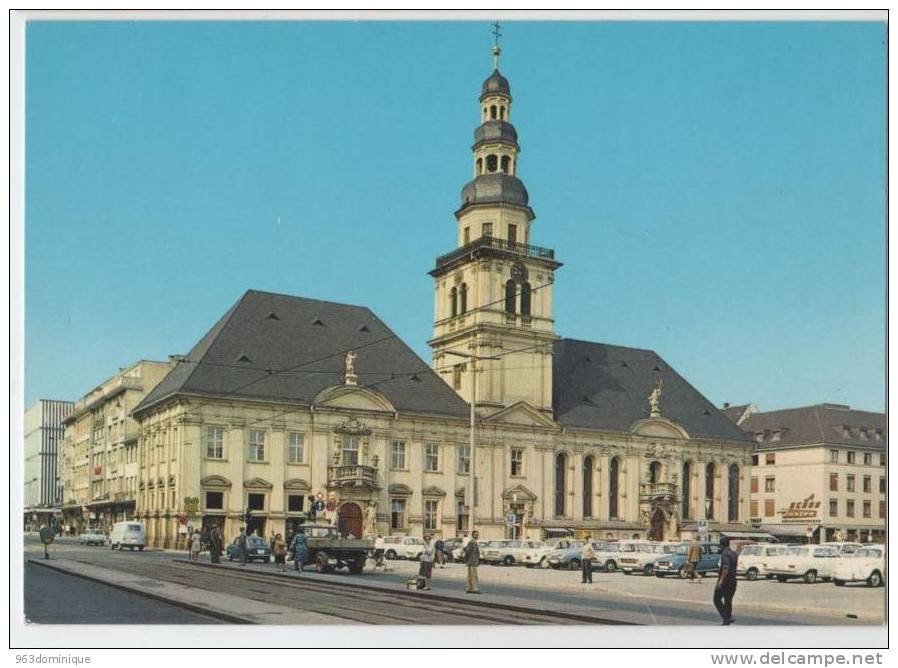 Mannheim - Altes Rathaus Und Untere Pfarrkirche - Mannheim