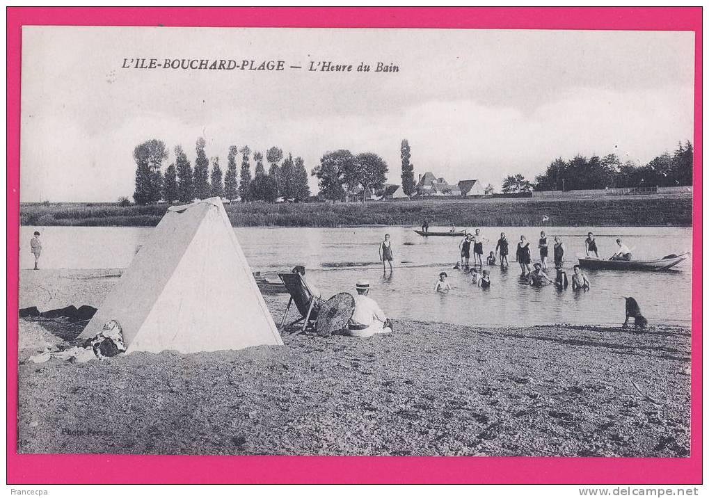 37-044 - L'ILE BOUCHARD -  Indre & Loire -  L'Heure Du Bain - L'Île-Bouchard