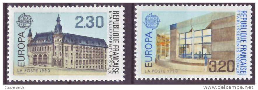 (534) France  Europa Cept 1990  ** / Mnh  Michel 2770-71 - 1990