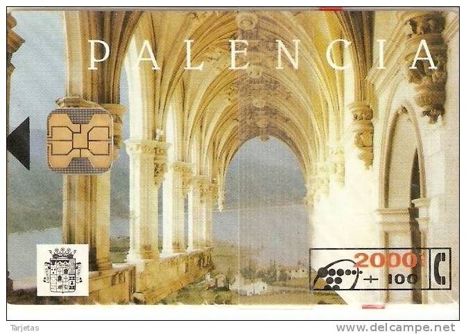 CP-027 PALENCIA 2000PTAS  NUEVA-MINT - Herdenkingsreclame